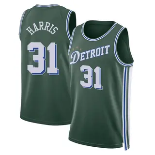 Detroit Pistons Men's Joe Harris Green Swingman 2022/23 City Edition Jersey