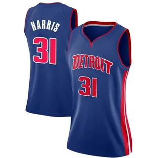 Detroit Pistons Women's Joe Harris Blue Swingman Jersey - Icon Edition