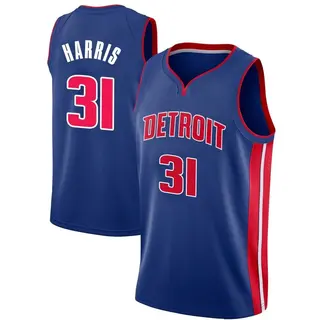 Detroit Pistons Youth Joe Harris Blue Swingman Jersey - Icon Edition