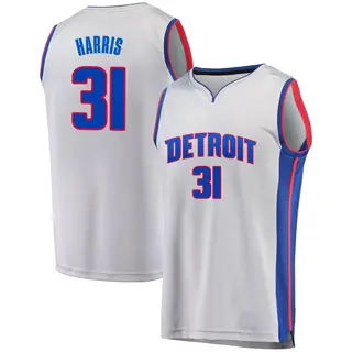 Detroit Pistons Youth Joe Harris Gray Fast Break Alternate Jersey - Statement Edition