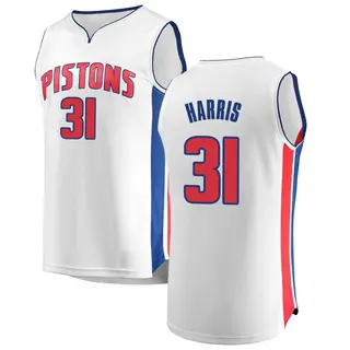 Detroit Pistons Youth Joe Harris White Fast Break Jersey - Association Edition